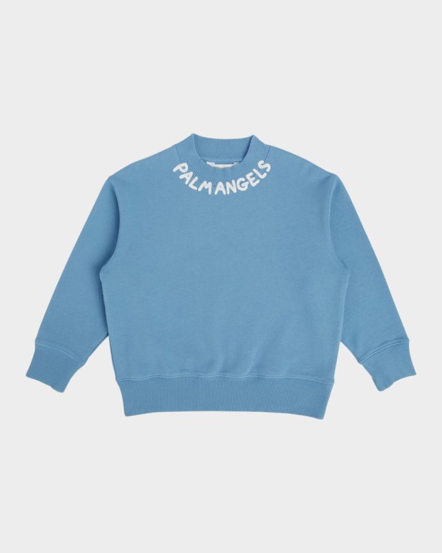 Boy's Classic Logo-Print Sweatshirt, Size 4-12
